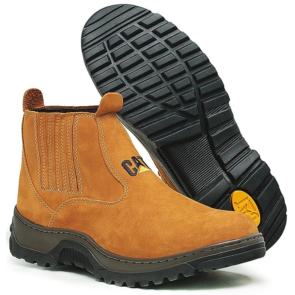 Bota Trabalhador Caterpillar Original - (Com pequenos defeitos de fábrica) - Últimas Unidades Disponíveis!